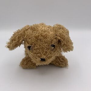 Small Brown Puppy Dog Plush Barking Voice Box Brooklyn Lollipops Cute Mini